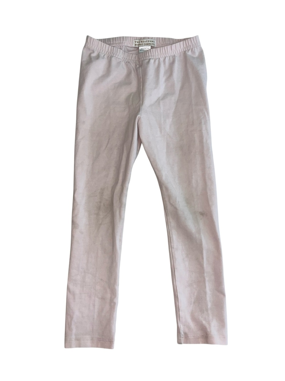 The Beaufort Bonnet Company Girls Pink Knit Leggings Size 5 Play Condition